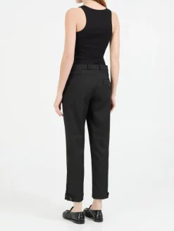 Stoffhose 'Pluto' Schwarz