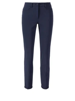 Stoffhose 'Renira' Marineblau