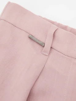 Stoffhose Rosé