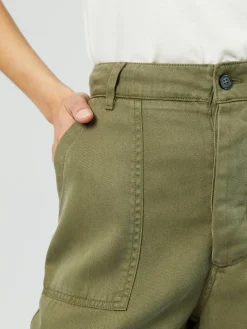 Stoffhose 'Saskia' Khaki