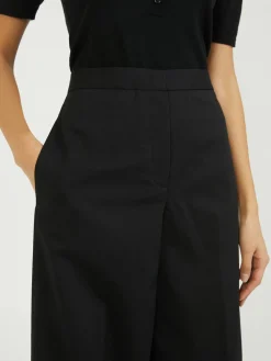 Stoffhose Schwarz