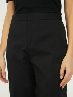 Stoffhose Schwarz