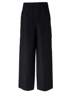 Stoffhose Schwarz