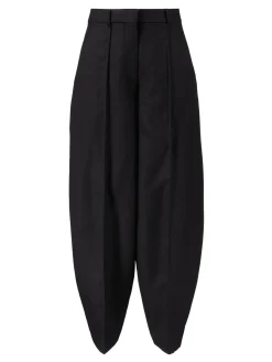Stoffhose Schwarz
