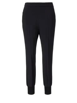 Stoffhose Schwarz