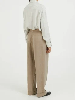 Stoffhose 'Tor' Beige