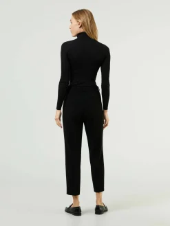 Stoffhose 'Treeca 4' Schwarz