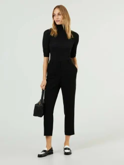 Stoffhose 'Treeca 4' Schwarz