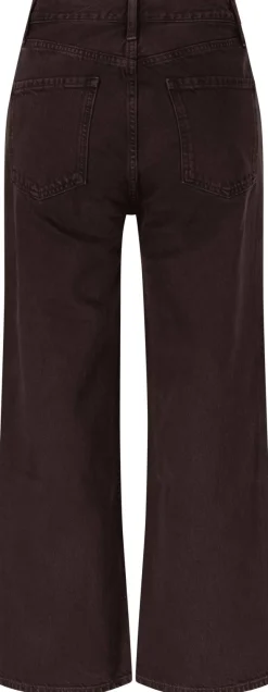 Straight-Cut Jeans 'Ren' Dunkelbraun