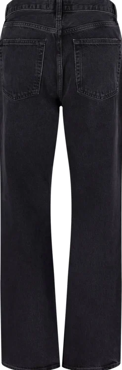 Straight Cut Jeans 'Valen' Schwarz