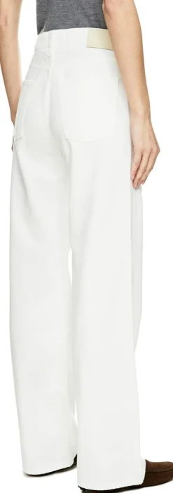 Straight-Leg Jeans 'Annina' Weiß