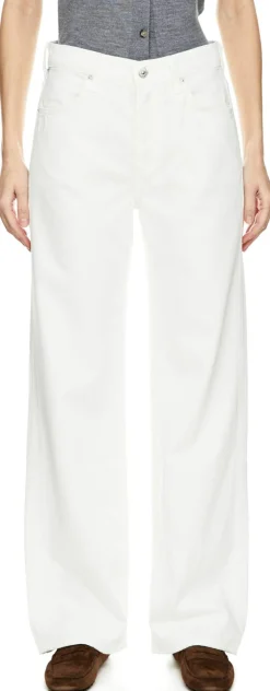 Straight-Leg Jeans 'Annina' Weiß