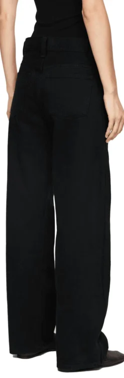 Straight-Leg Jeans 'Bonnie' Schwarz
