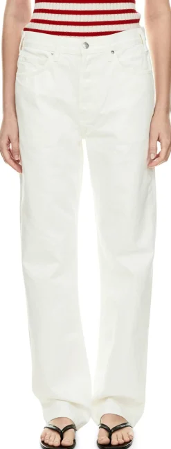 Straight-Leg-Jeans 'Briana' Crème