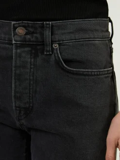 Straight-Leg Jeans 'Classic' Schwarz