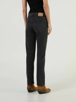 Straight-Leg Jeans 'Classic' Schwarz