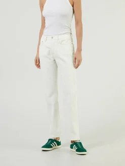 Straight-Leg Jeans 'Classic' Weiß