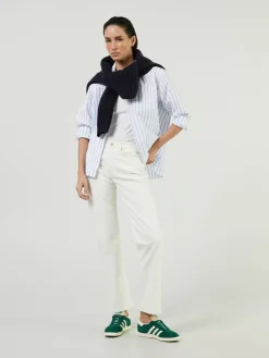 Straight-Leg Jeans 'Classic' Weiß