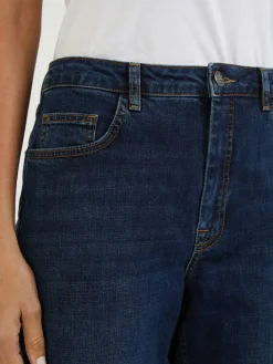 Straight-Leg Jeans 'Danika' Dunkelblau