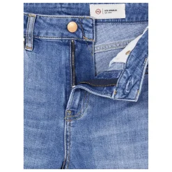 Straight-Leg Jeans 'Girlfriend' Blau