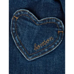 Straight-Leg Jeans 'Jean Duck' Mittelblau