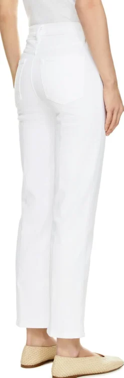 Straight-Leg Jeans 'Le Sleek' Weiß