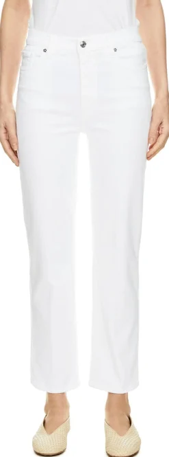 Straight-Leg Jeans 'Le Sleek' Weiß