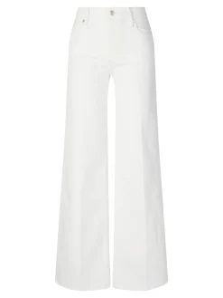 Straight-Leg Jeans 'Le Slim Palazzo' Crème