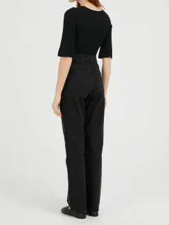 Straight-Leg Jeans 'Miliumlo' Schwarz
