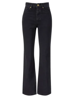 Straight-Leg Jeans 'Miliumlo' Schwarz