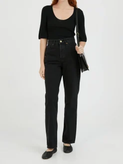 Straight-Leg Jeans 'Miliumlo' Schwarz