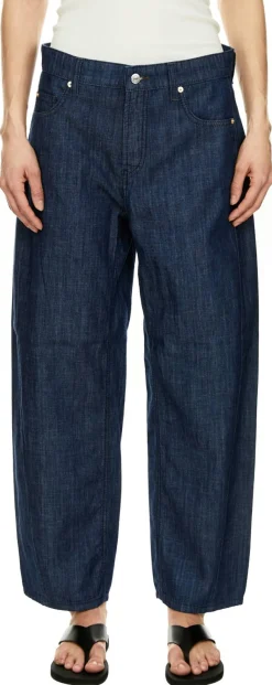 Straight-Leg Jeans 'Oria' Dunkelblau