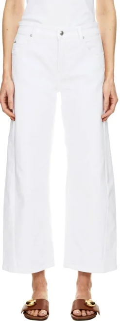 Straight-Leg Jeans 'Oria' Weiß