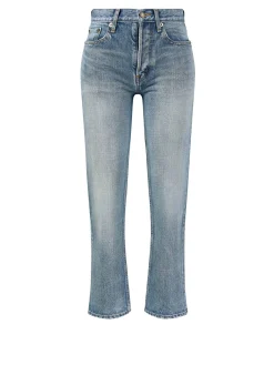 Straight-Leg Jeans 90'S Blau