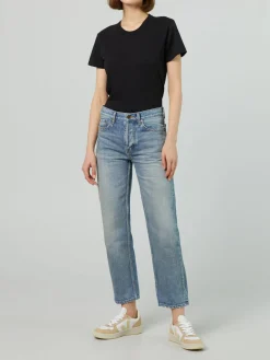 Straight-Leg Jeans 90'S Blau