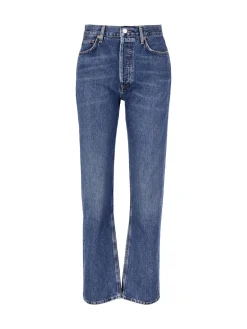 Straight-Leg Jeans '90's pinch' Dunkelblau