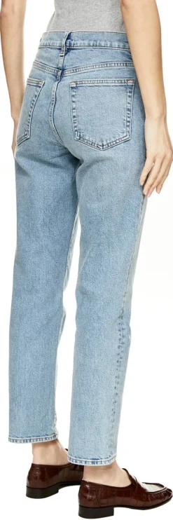 Straight-Leg Jeans 'The Borrowed' Hellblau