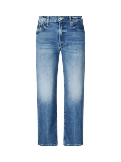 Straight-Leg Jeans 'The Newbie Ankle' Mittelblau