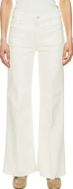 Straight-Leg Jeans 'The Patch Pocket' Crème