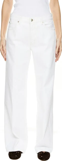 Straight-Leg Jeans 'The Stroll' Crème