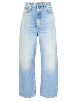 Straight-Leg Jeans 'Venti' Blau