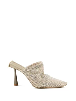 Strass Mules 'Goliarda' Rosé