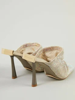 Strass Mules 'Goliarda' Rosé