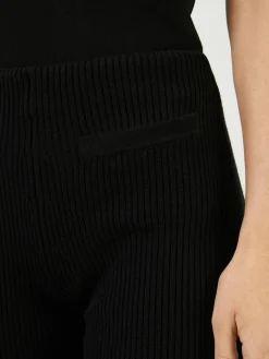 Strickhose Schwarz