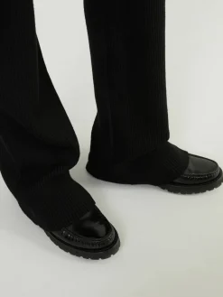 Strickhose Schwarz