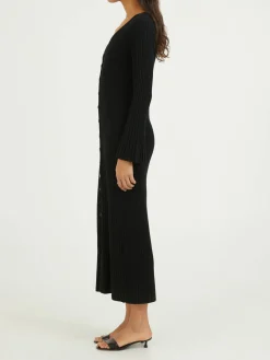 Strickkleid 'Colea' Schwarz