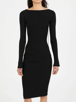 Strickkleid Schwarz