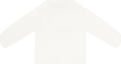 Strickpullover aus Schurwolle Crème
