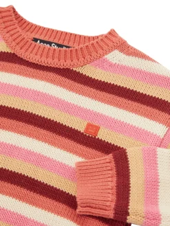Strickpullover Rot