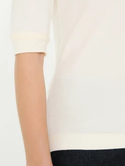 Strickshirt Crème